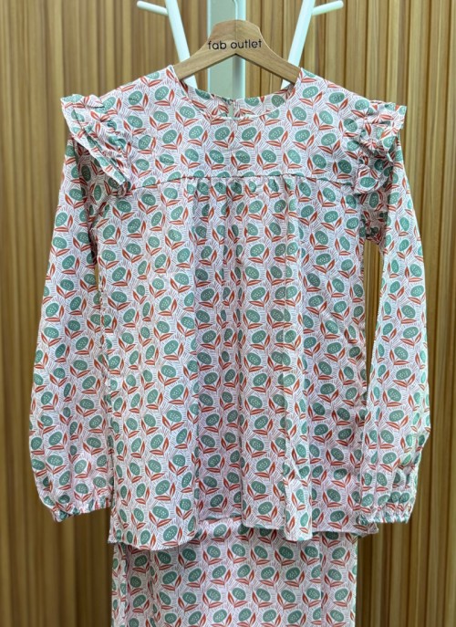 Kurung Doll in Orange Sage