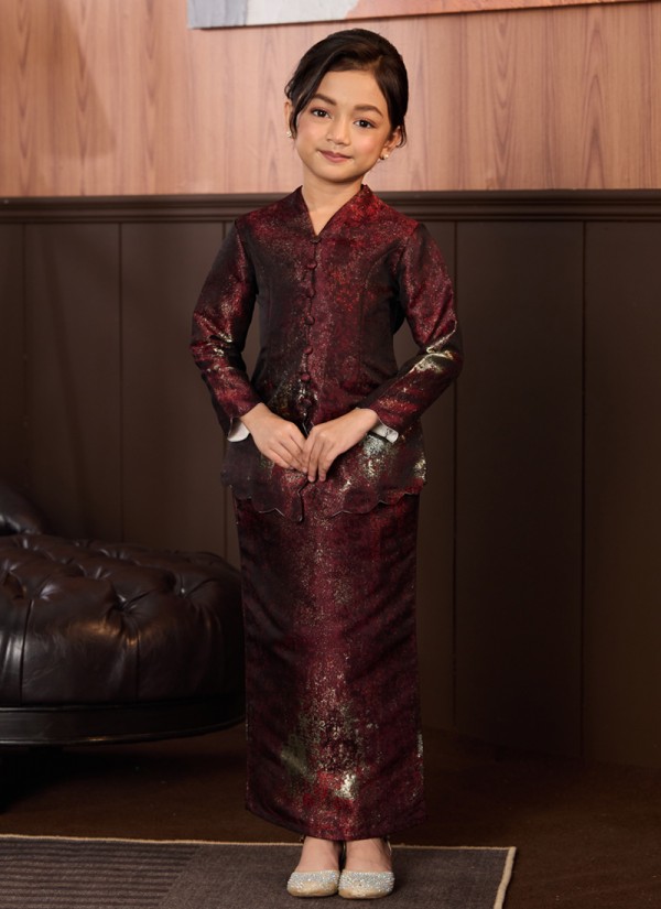 [PRE ORDER] Kurung Little Grandeur in Emeri
