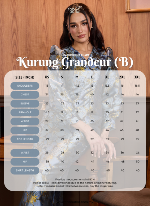 [PRE ORDER] Kurung Grandeur in Borealis