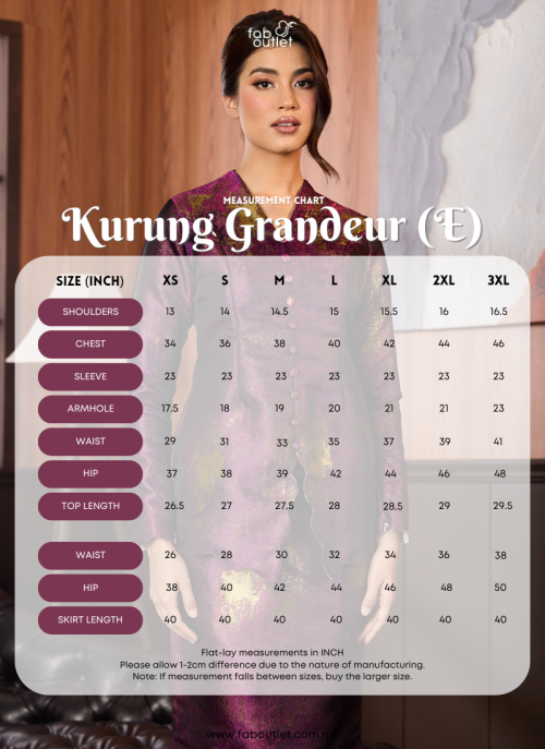 [PRE ORDER] Kurung Grandeur in Evorise
