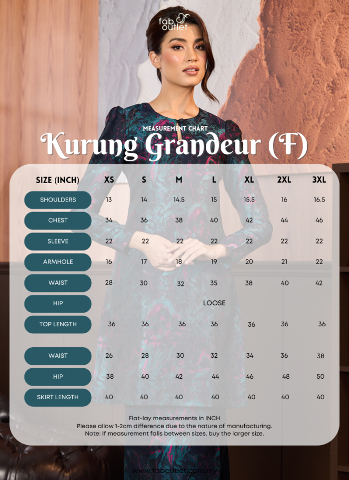 [PRE ORDER] Kurung Grandeur in Ferelune
