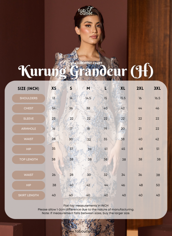 [PRE ORDER] Kurung Grandeur in Hallona
