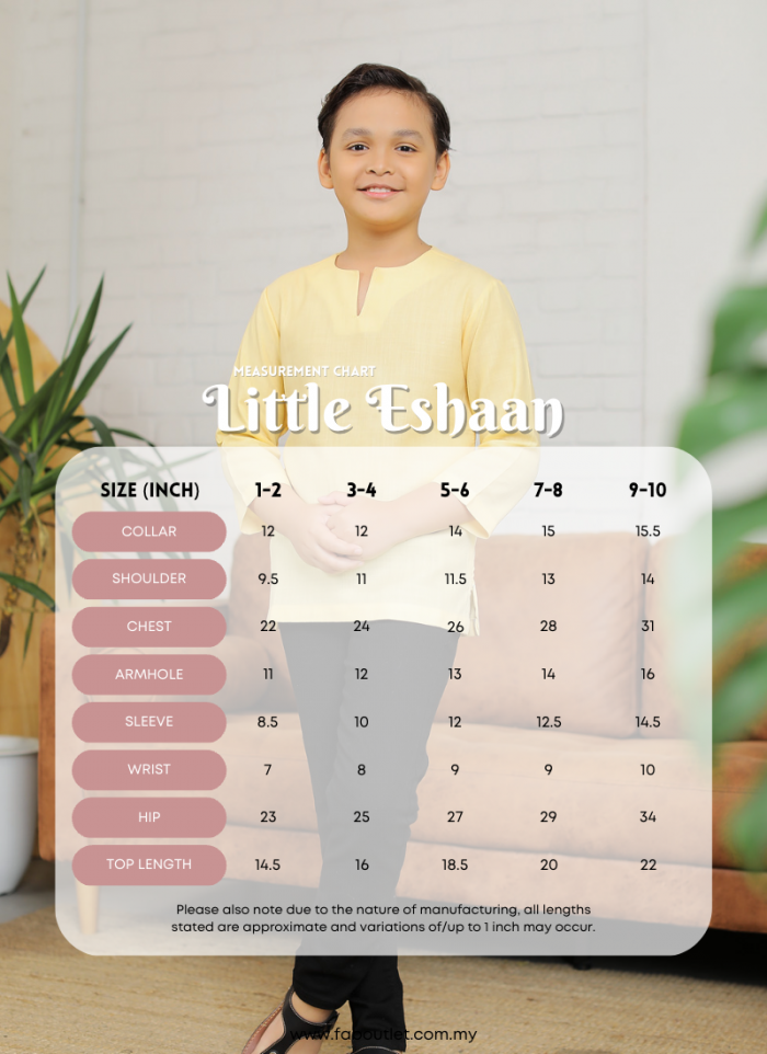 Kurta Little Eshaan in Baby Blue