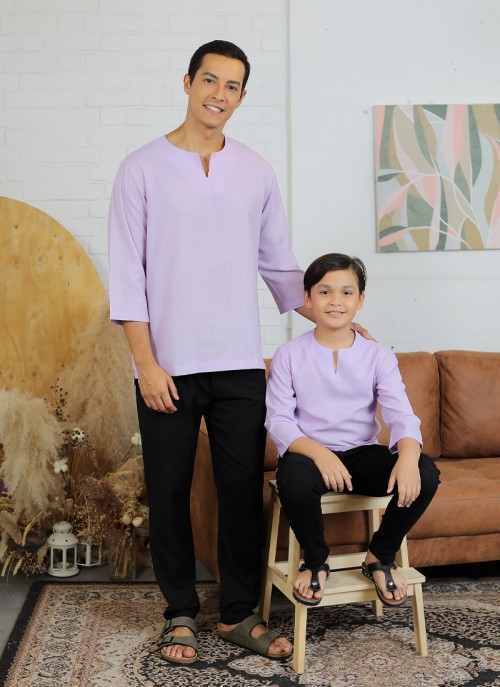 Kurta Eshaan in Purple