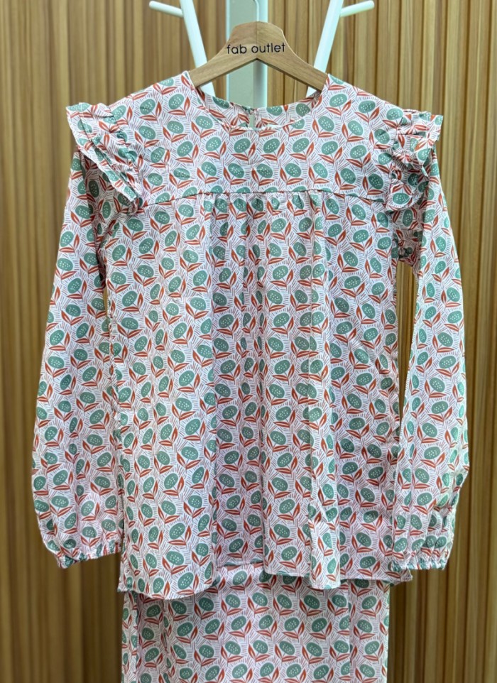 Kurung Doll in Orange Sage