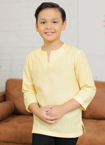 Kurta Little Eshaan in Yellow