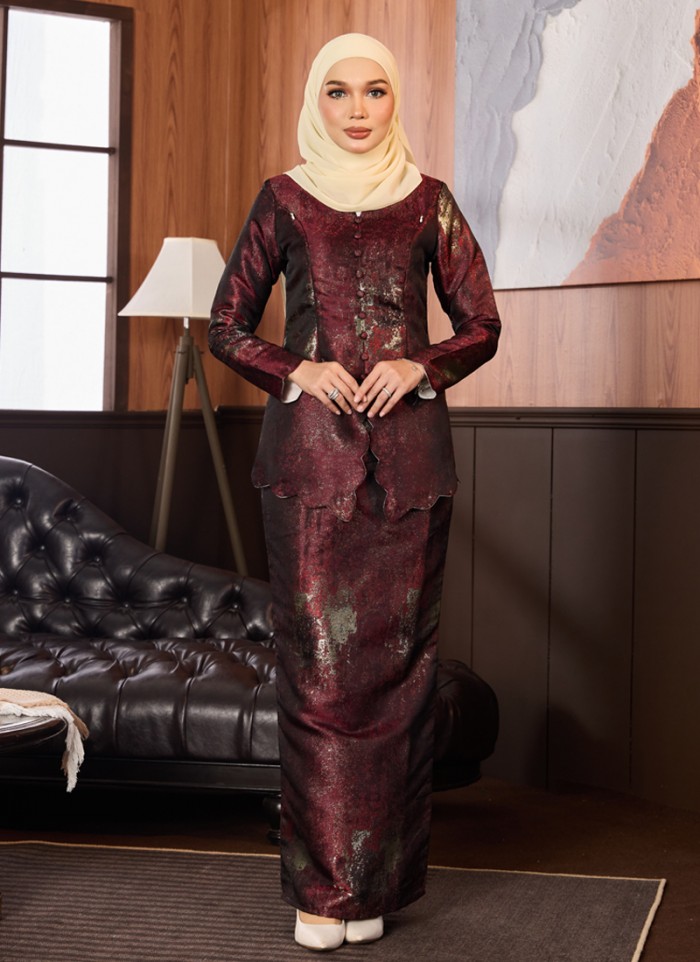 [PRE ORDER] Kurung Grandeur in Emeri