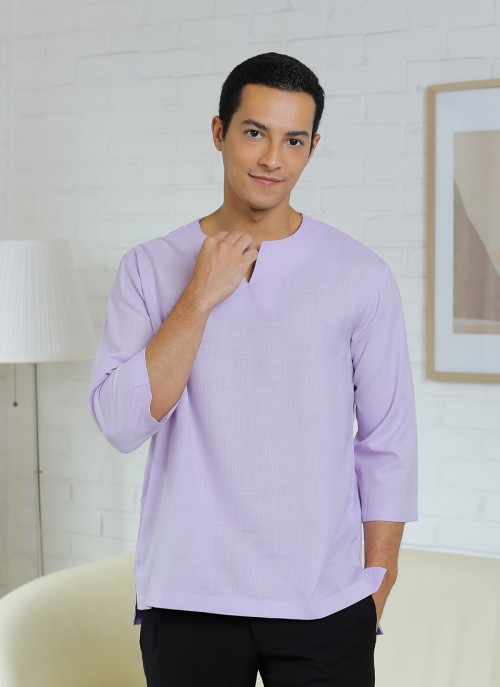 Kurta Eshaan in Purple