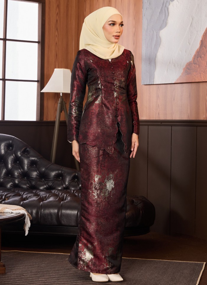 [PRE ORDER] Kurung Grandeur in Emeri