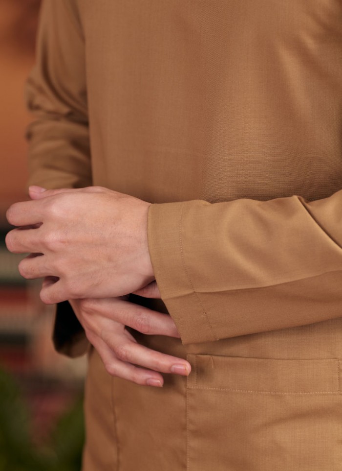 Baju Melayu Shakeef - Tortilla Brown