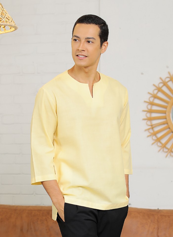 Kurta Eshaan in Yellow