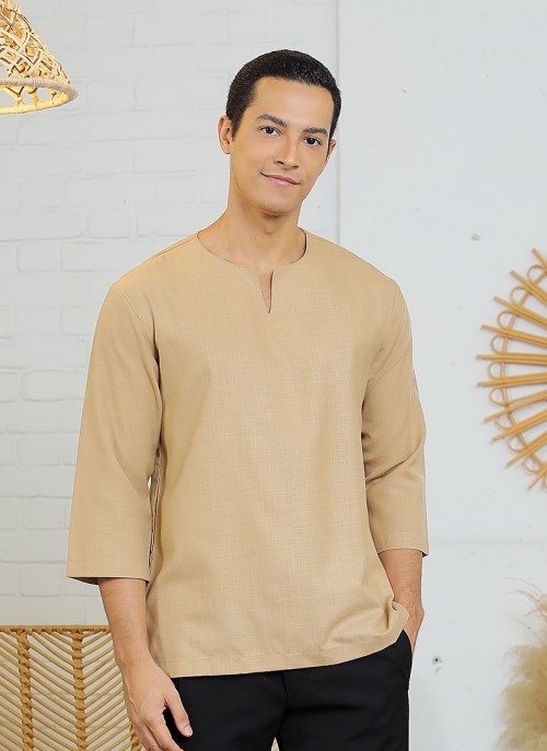 Kurta Eshaan in Brown