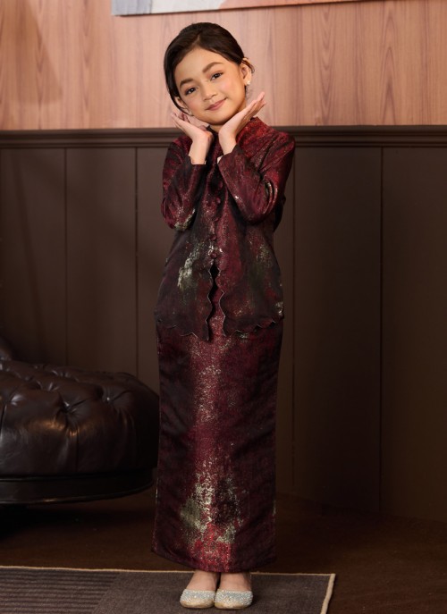 [PRE ORDER] Kurung Little Grandeur in Emeri